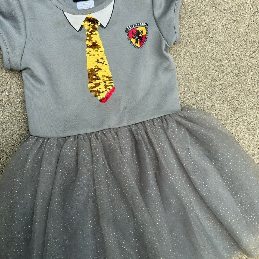 HARRY POTTER Girl's Hogwarts Gryffindor School Uniform Ballerina Dress X…​​ - Picture 7 of 7